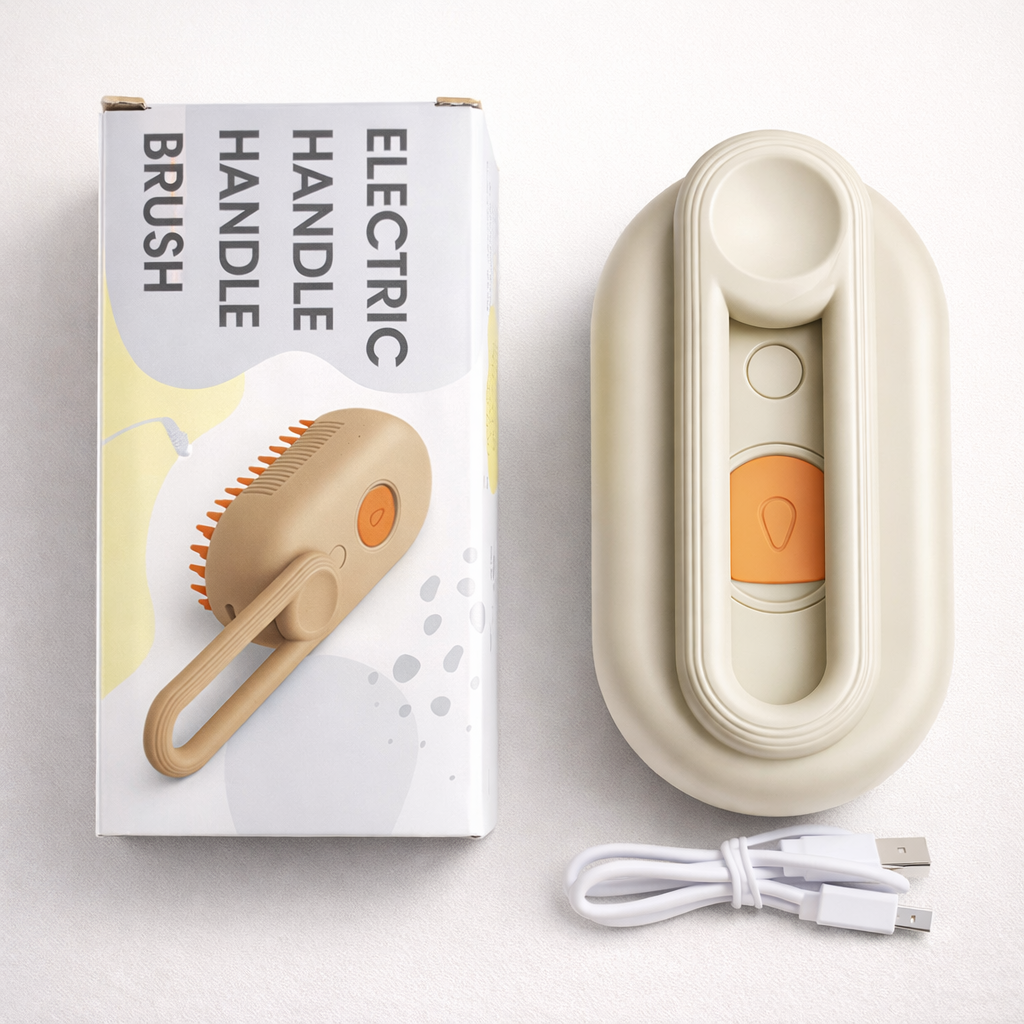 Cepillo de Vapor Con Mango🐱🐶