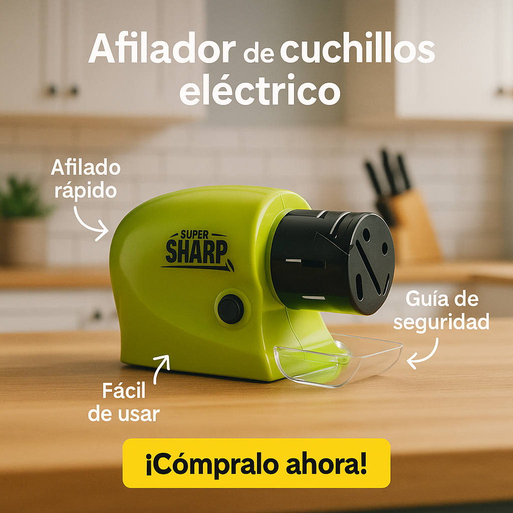 AFILADOR DE CUCHILLOS ELECTRICO